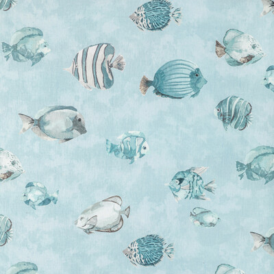 Kravet Design GREAT REEF.15.0 Great Reef Multipurpose Fabric in Surf/Blue/Grey
